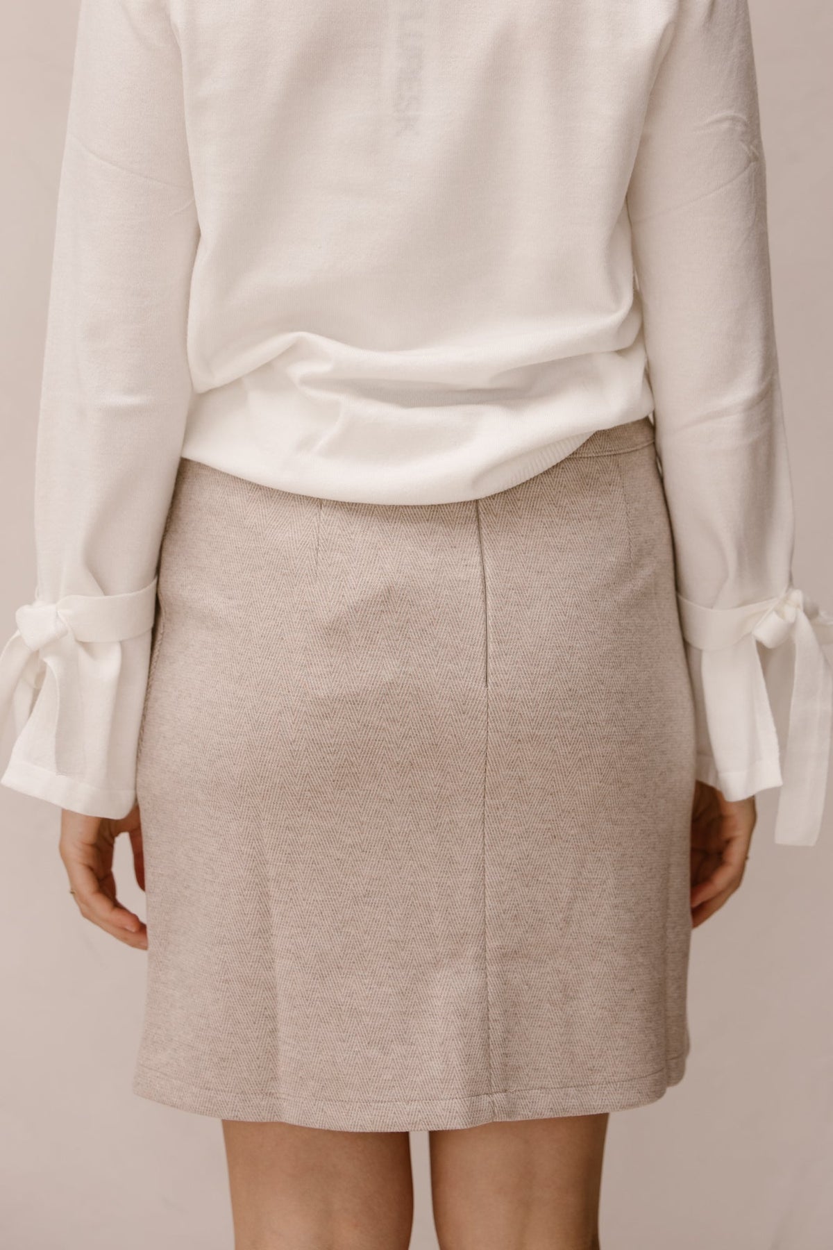 Smashed Lemon Skirt Sand 25615 - Bij Keesje - Smashed Lemon