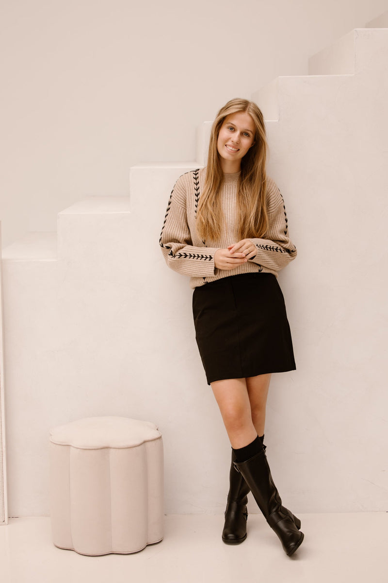 Smashed Lemon Top Camel - Black - Bij Keesje - Smashed Lemon