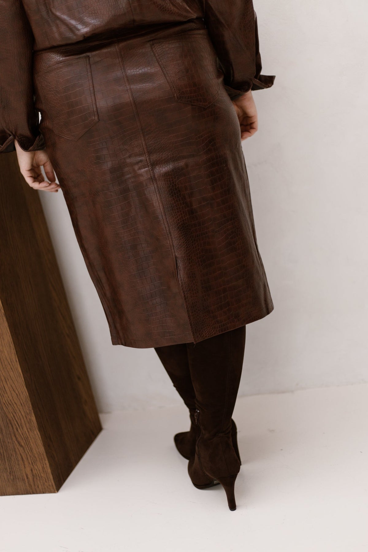 Sonnet Skirt Capuccino - Bij Keesje - G-maxx - Rok