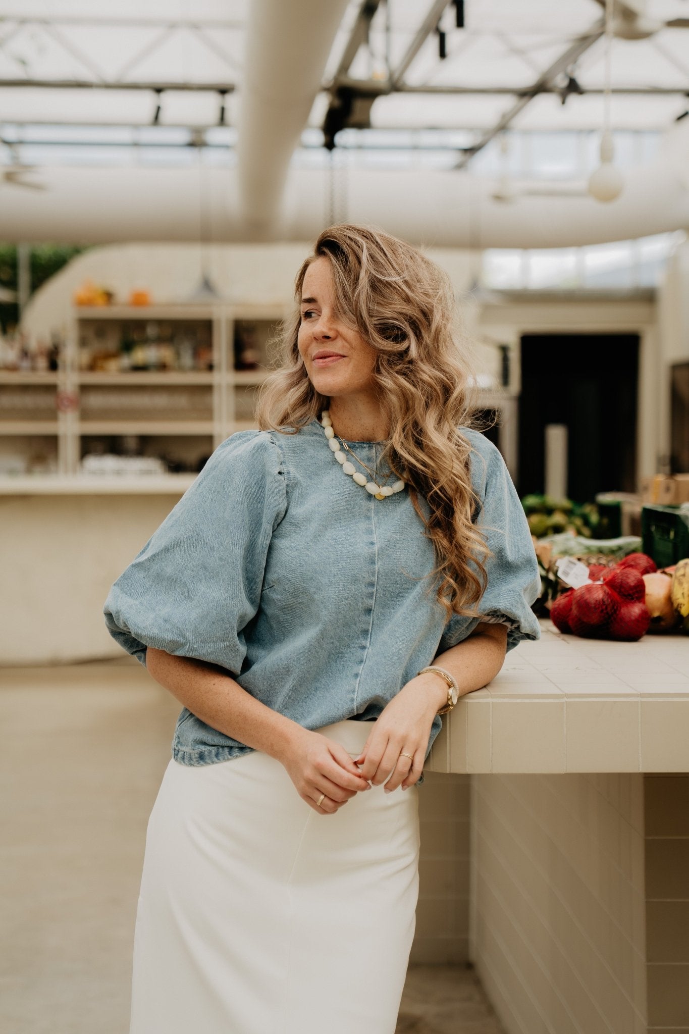 Soof Denim Top - Bij Keesje - Bij Keesje The Label - Top