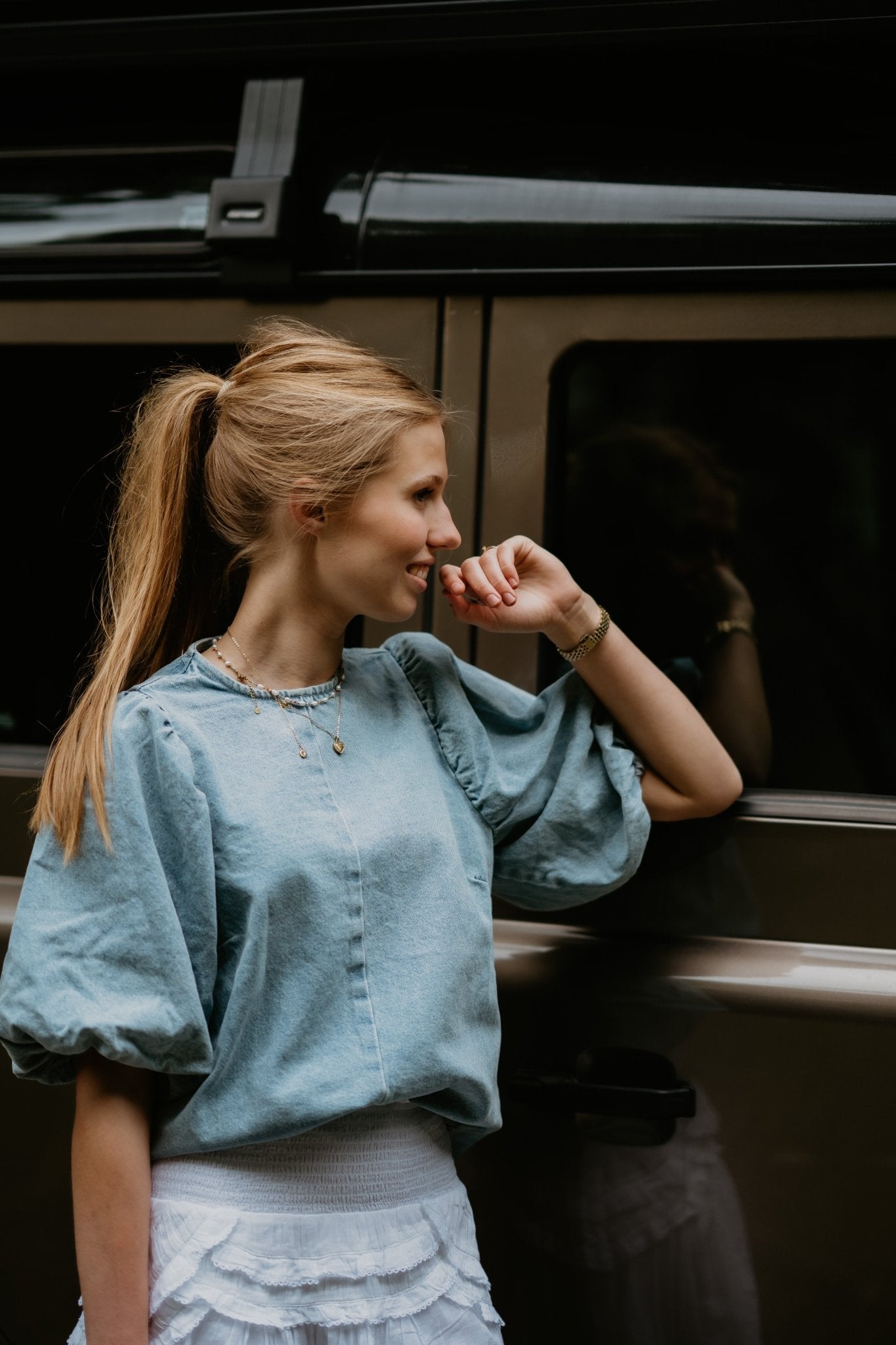 Soof Denim Top - Bij Keesje - Bij Keesje The Label - Top