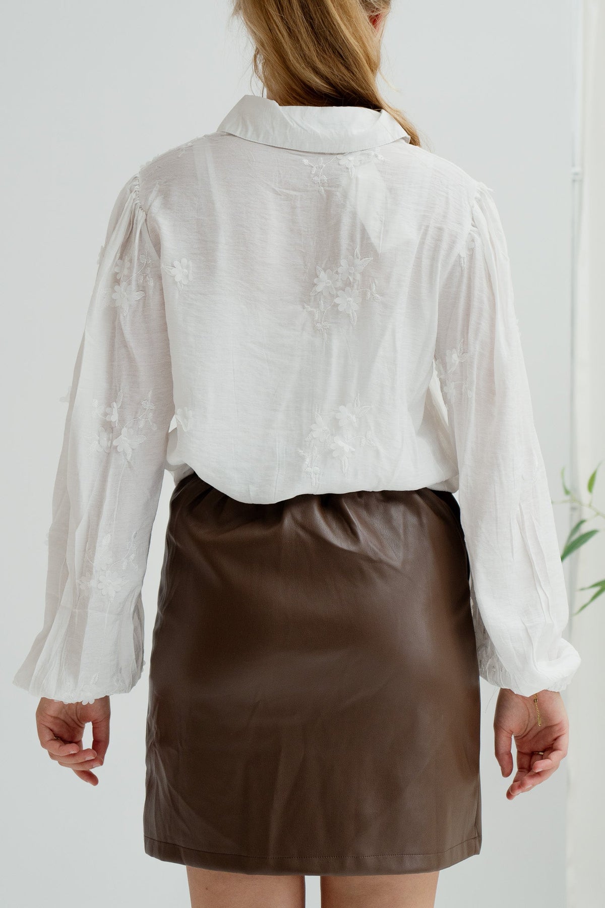 Special blouse white - Bij Keesje