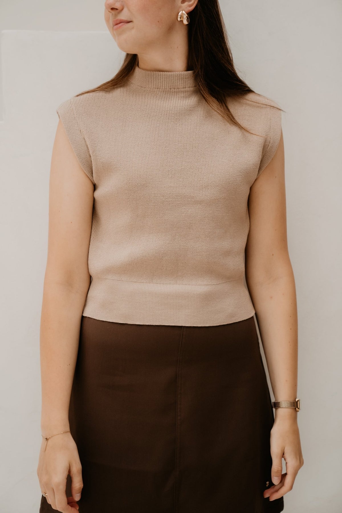 Spencer dark taupe - Bij Keesje - Bij Keesje - spencer