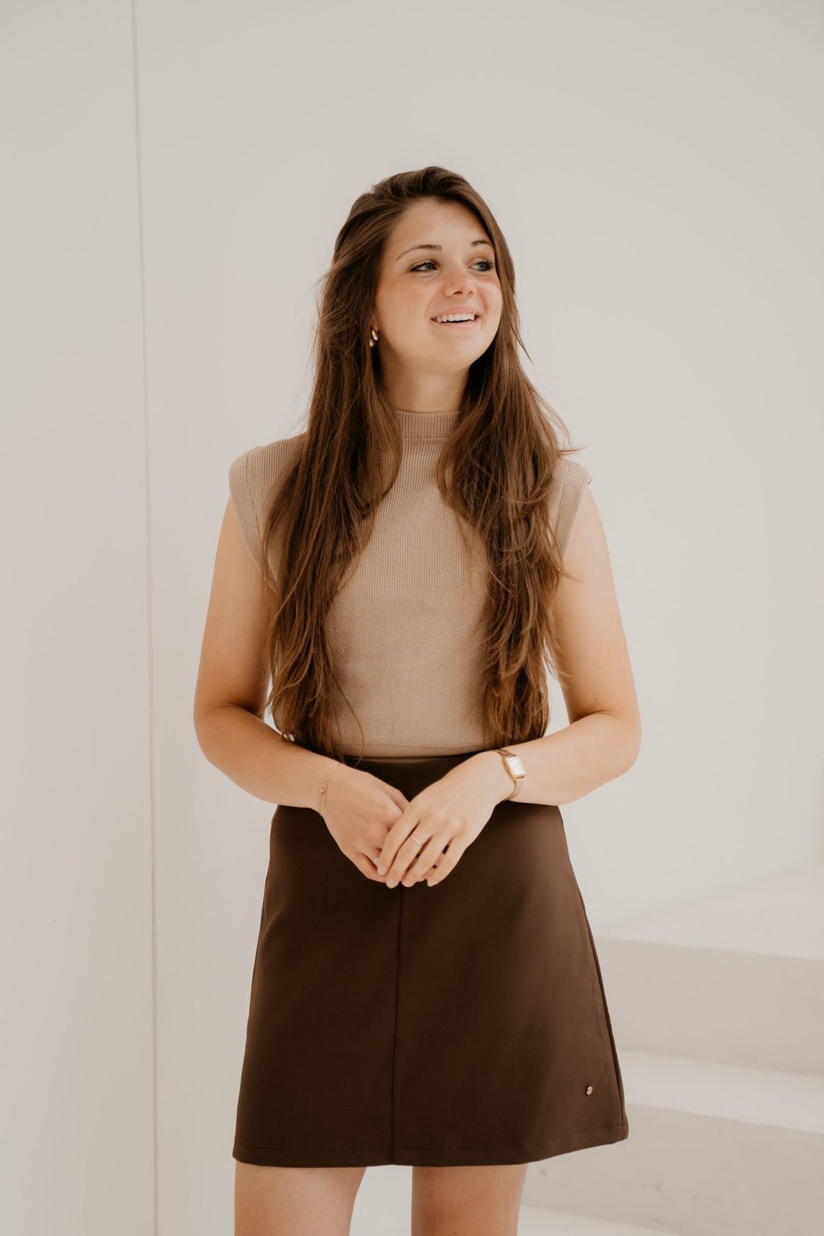 Spencer dark taupe - Bij Keesje - Bij Keesje - spencer