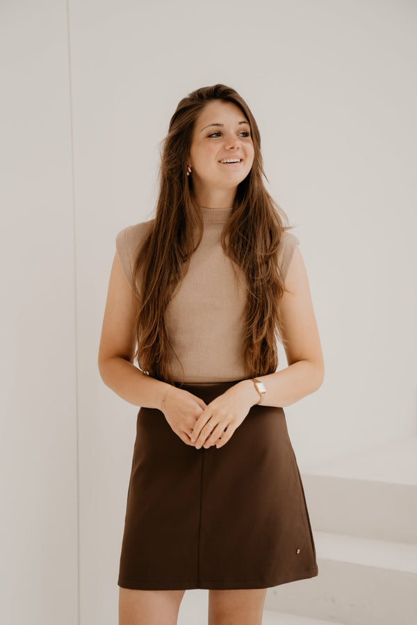Spencer dark taupe - Bij Keesje - Bij Keesje - spencer