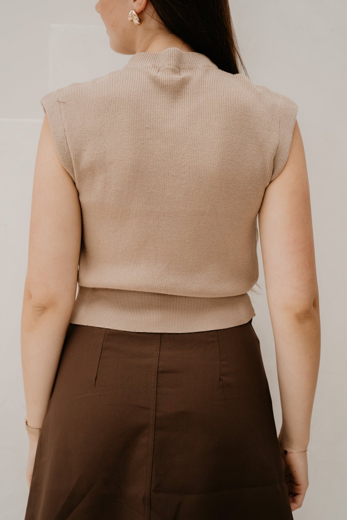 Spencer dark taupe - Bij Keesje - Bij Keesje - spencer