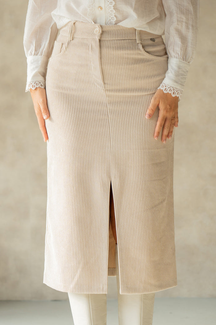 Spezia skirt off white - Bij Keesje - Amelie & Amelie