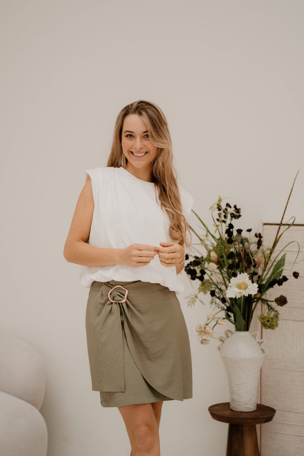 Stella top wit - Bij Keesje - Bij Keesje - Top
