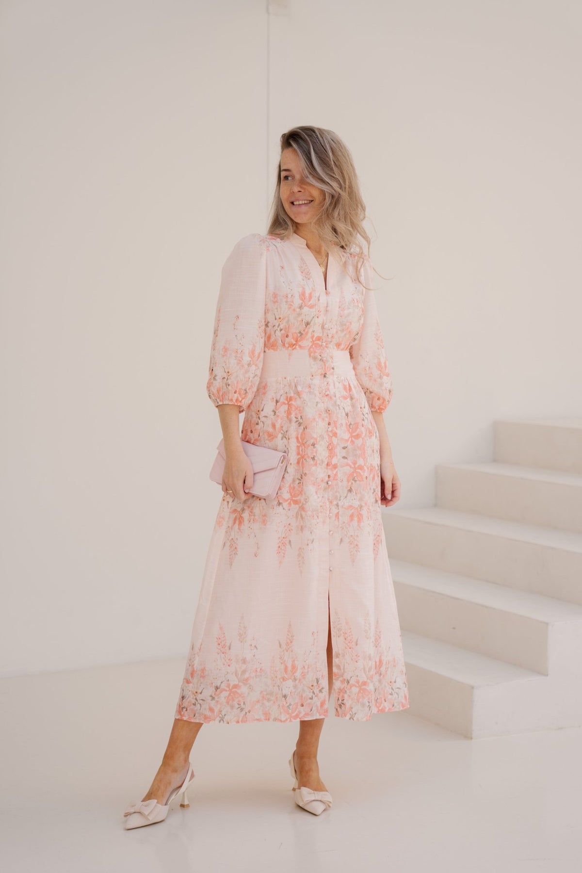 Stellar blooming dress misty rose - Bij Keesje - Neo Noir - Jurk