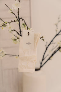Stencia Cotta Sock - birch white - Bij Keesje - Becksöndergaard - Sokken