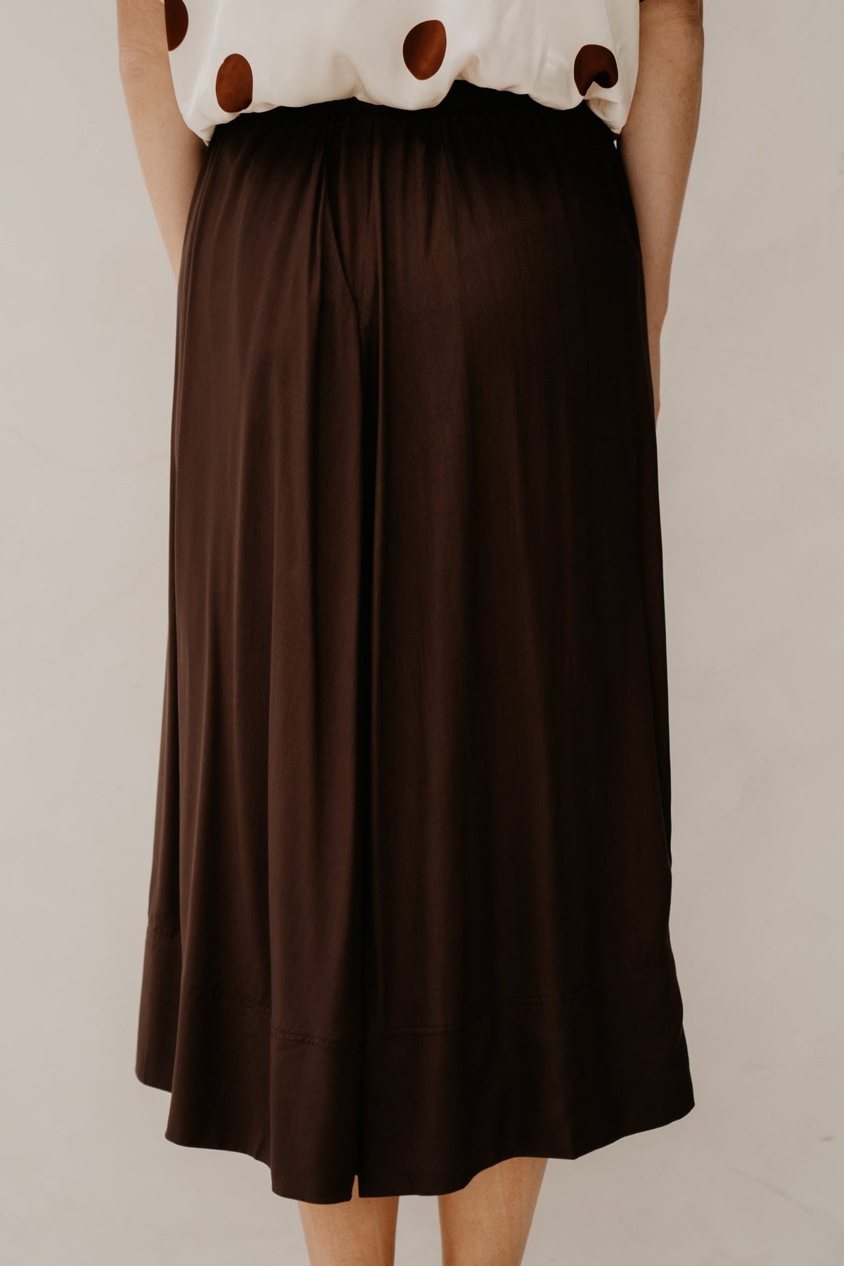 SunriseCC Skirt Dark Brown - Bij Keesje - Co'couture - Rok