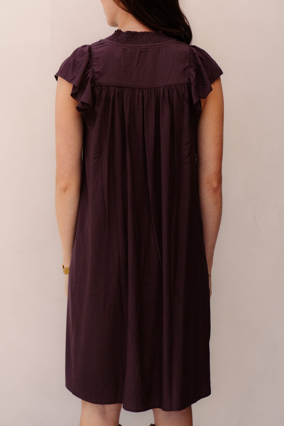 SunriseCC v - dress dark brown - Bij Keesje - Co'couture - Jurk