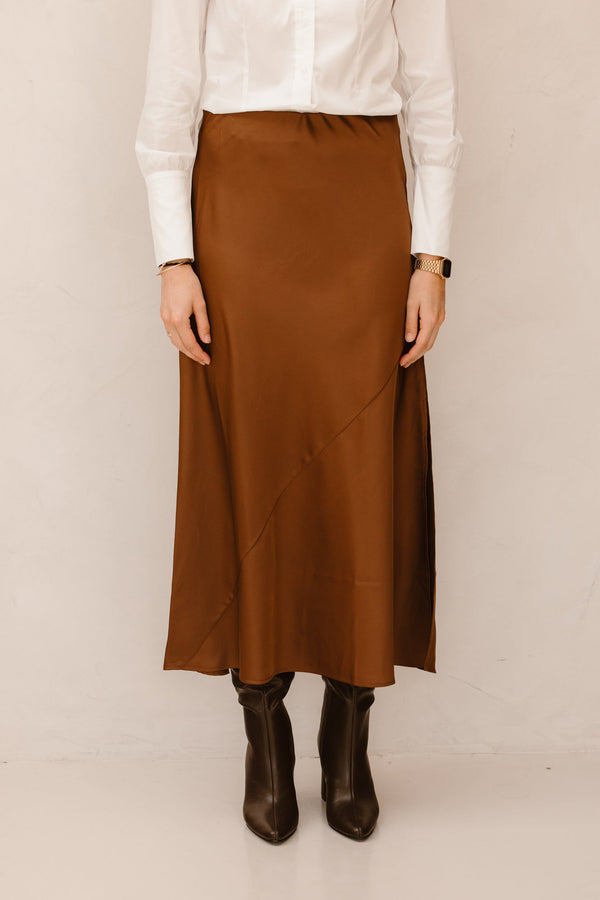 SusanCC Floor Skirt Suntan - Bij Keesje - Co'couture