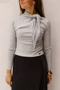 Suus Top light grey - Bij Keesje - Kimara - top