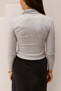 Suus Top light grey - Bij Keesje - Kimara - top