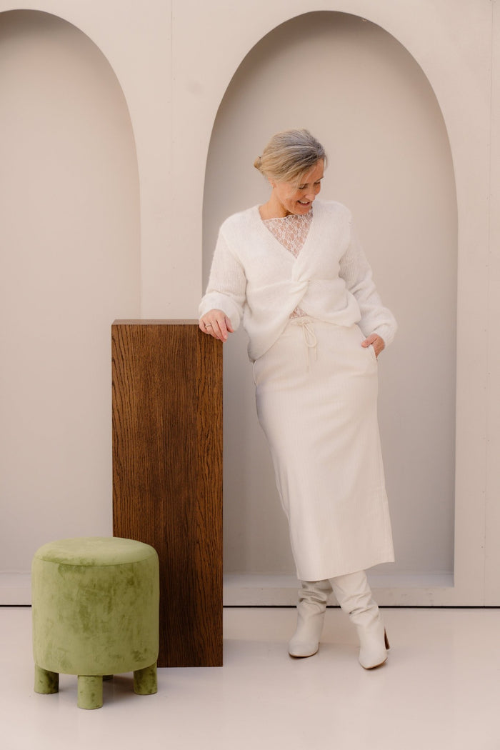 Suzette Skirt Sand/offwhite - Bij Keesje - G - maxx - Rokken