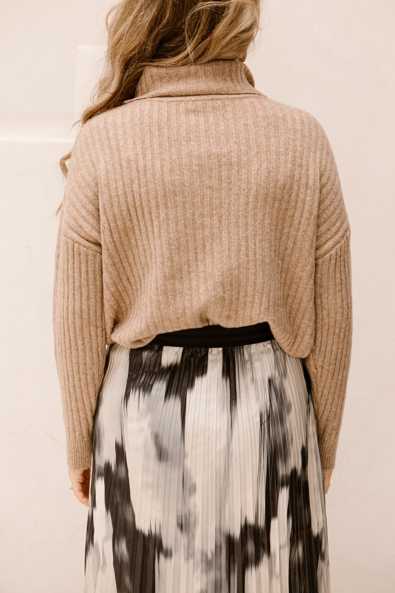 Sweater rib col sand 706 - Bij Keesje - Esqualo