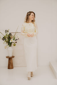 Sylke top geel - Bij Keesje - Bij Keesje - Top