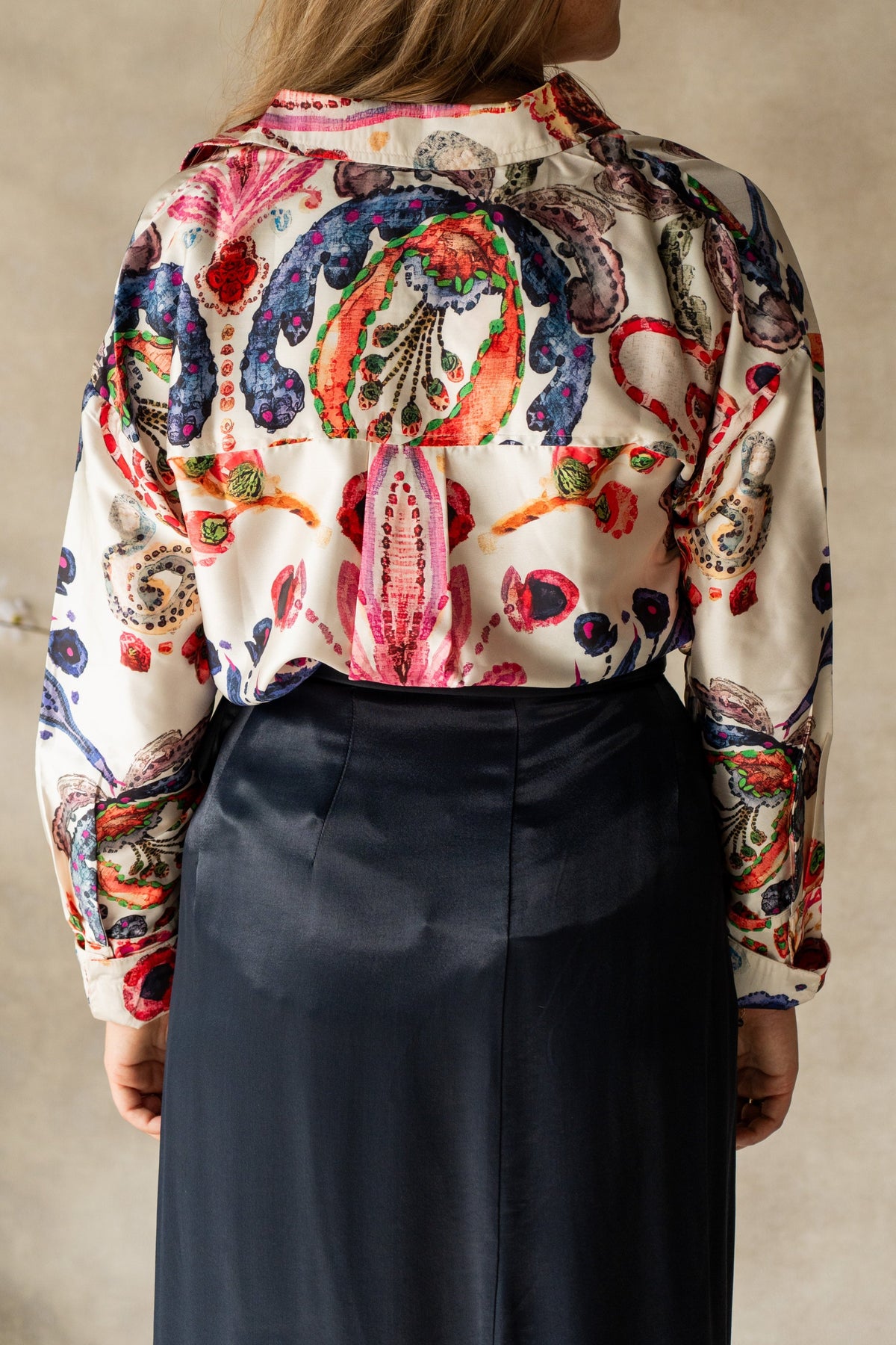 Sylvain blouse multi print - Bij Keesje