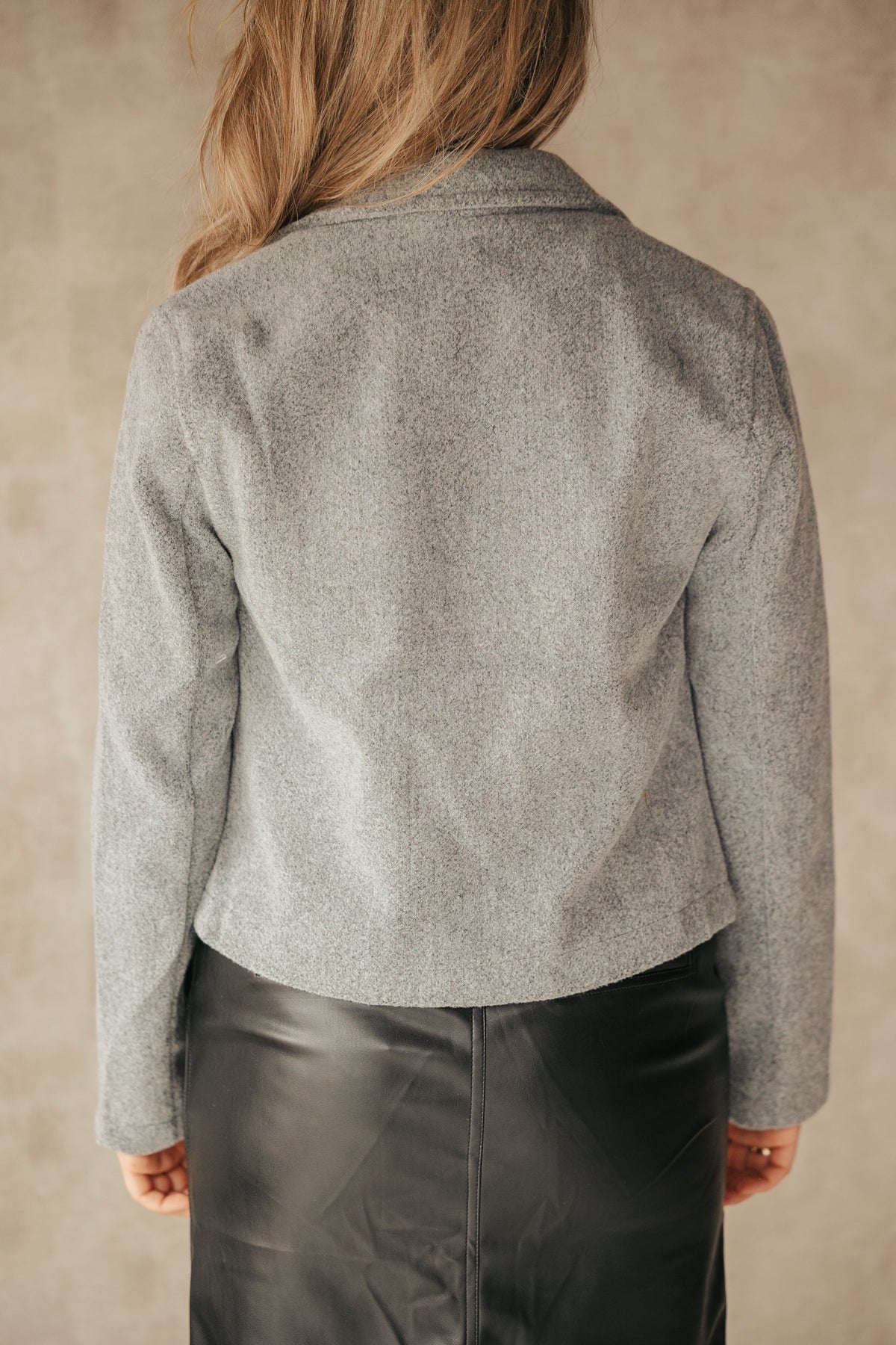 Tabitha jacket grey - Bij Keesje