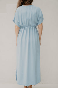 Tala Midi Dress Light Blue - Bij Keesje - Bij Keesje - Jurk