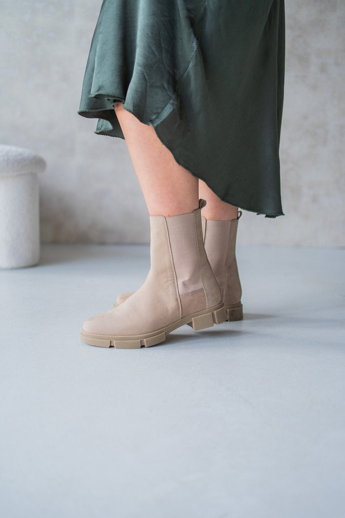 Tango boot Romy nubuck taupe - Bij Keesje - Tango