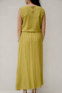 Tanja Long Skirt Lime - Bij Keesje - Bij Keesje - Rok