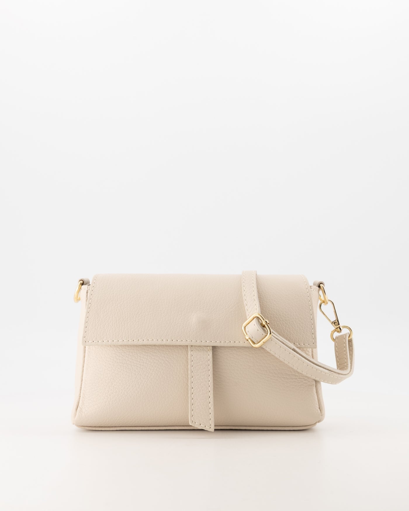 Tas Amanda leer ecru - Bij Keesje - Bij Keesje - tas