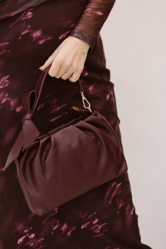 Tas Arielle bordeaux - Bij Keesje - Bij Keesje