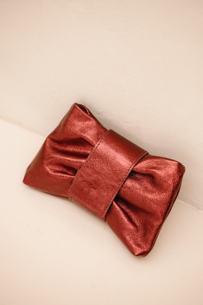 Tas Bowi strik bordeaux - Bij Keesje - Bij Keesje