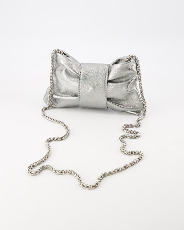 Tas Bowi strik zilver - Bij Keesje - Bij Keesje - tas