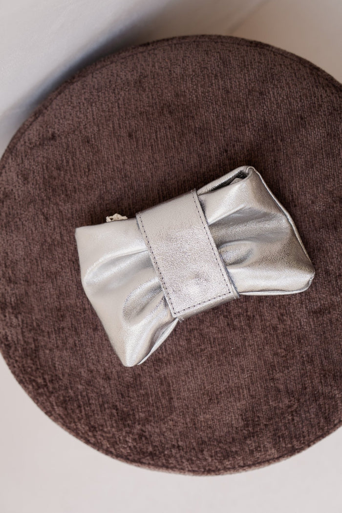 Tas Bowi strik zilver - Bij Keesje - Bij Keesje - tas