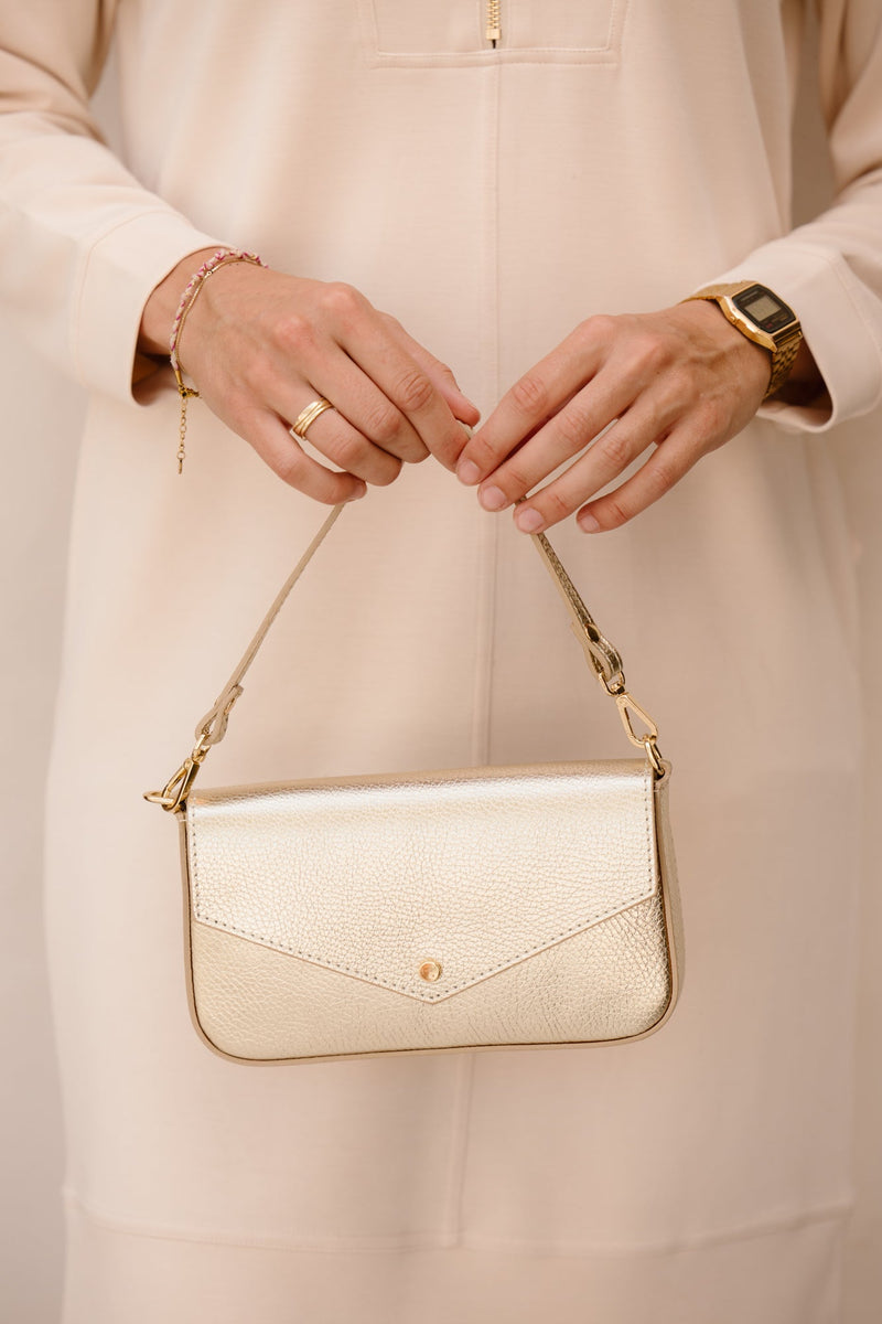 Tas Brandy goud - Bij Keesje - Bij Keesje