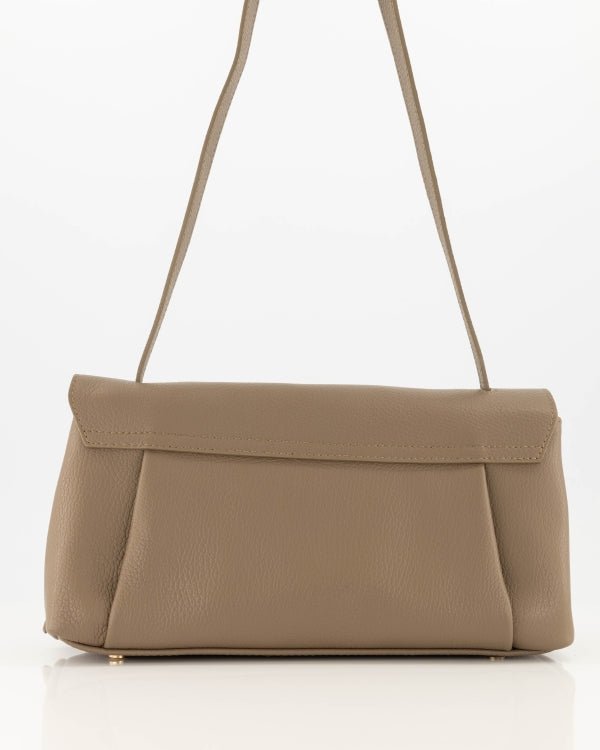 Tas Cadiz leer taupe - Bij Keesje - Bij Keesje - Tas
