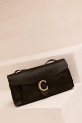 Tas Cadiz leer zwart
