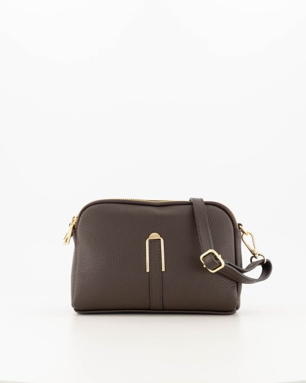 Tas Carini leer donkerbruin - Bij Keesje - Bij Keesje - Tas