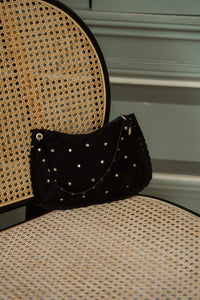 Tas Casey suede zwart - Bij Keesje - Bij Keesje