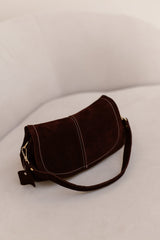 Tas Catania suede bordeaux - Bij Keesje - Bij Keesje - Tas