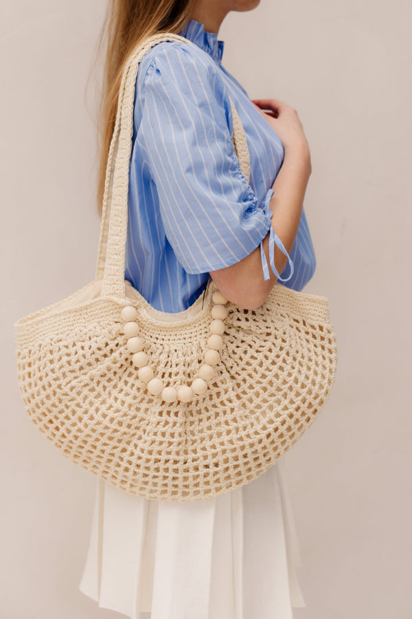 Tas Celia ecru - Bij Keesje - Bij Keesje - tas