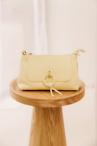 Tas Cosi leer butter yellow - Bij Keesje - Bij Keesje - 