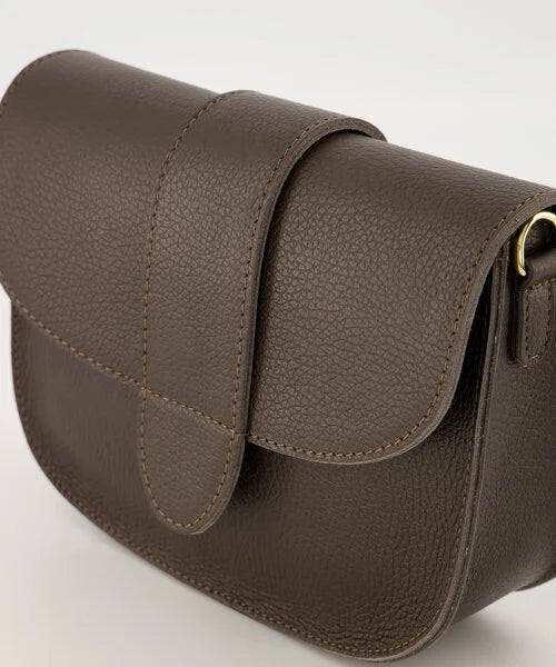Tas Esdoorn leer donkerbruin - Bij Keesje - Bij Keesje