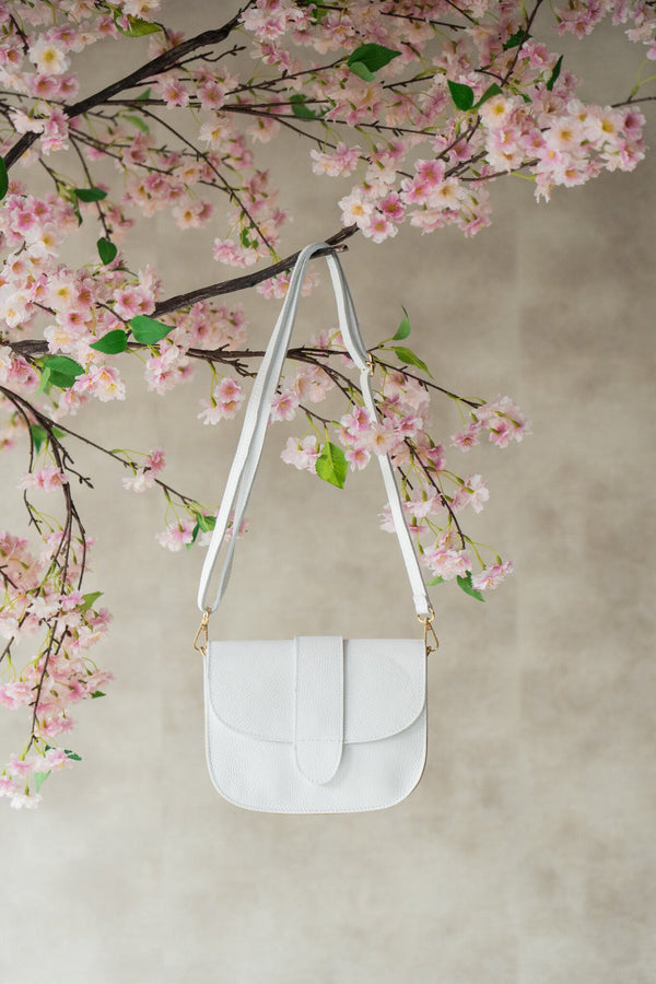 Tas Esdoorn Leer wit