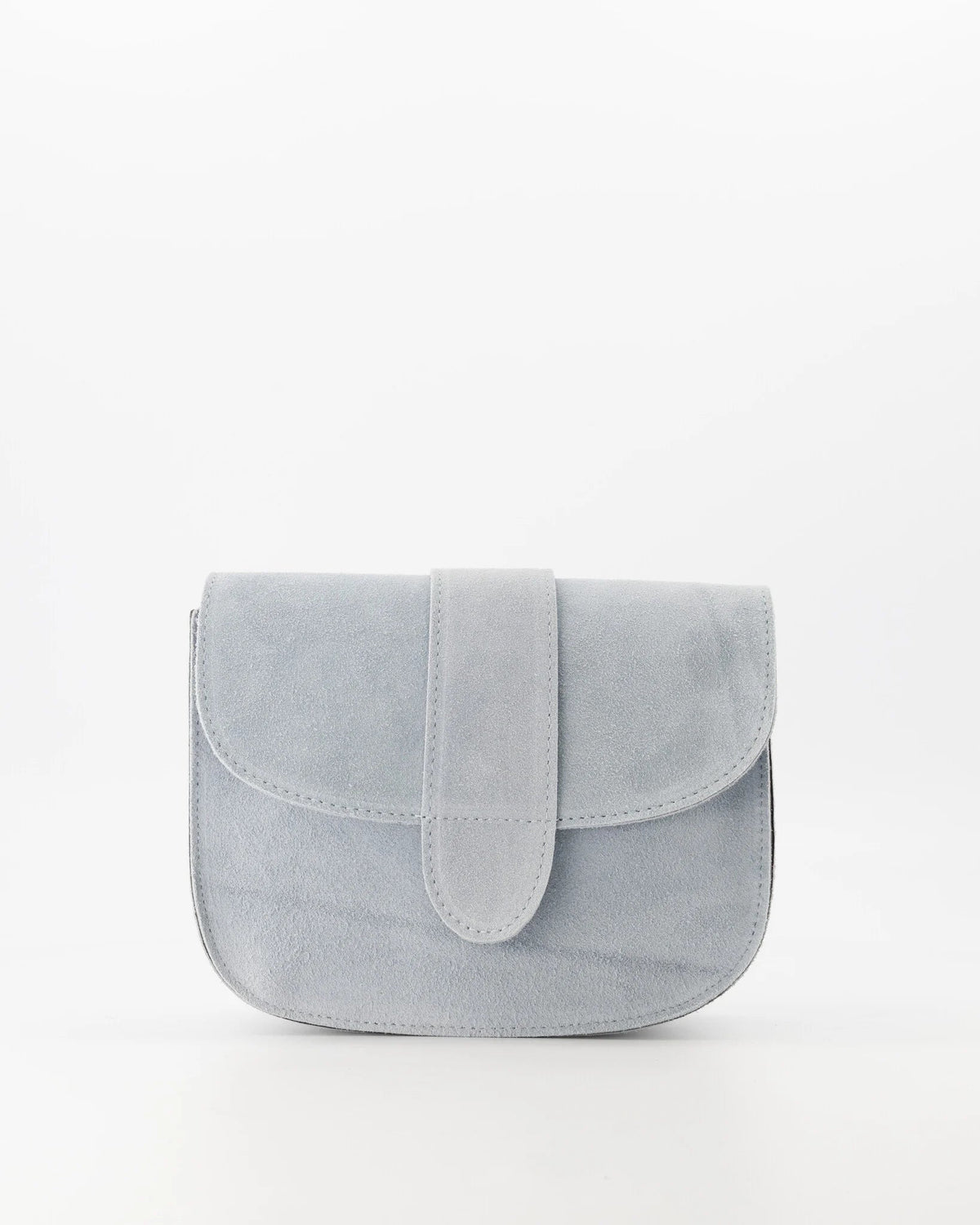 Tas Esdoorn suede lichtblauw - Bij Keesje - Bij Keesje