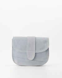 Tas Esdoorn suede lichtblauw - Bij Keesje - Bij Keesje
