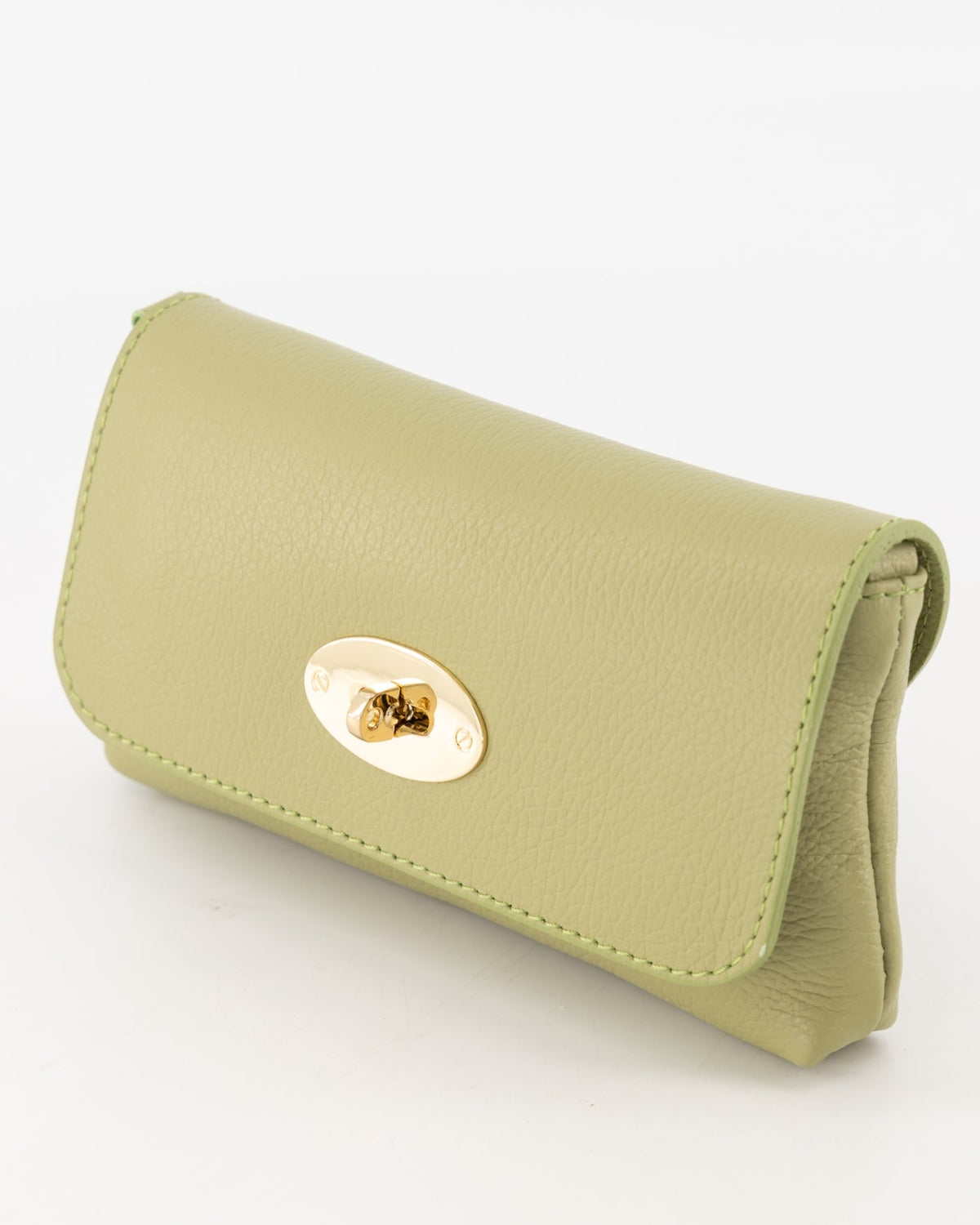 Tas Finley leer moss green - Bij Keesje - Bij Keesje - tas