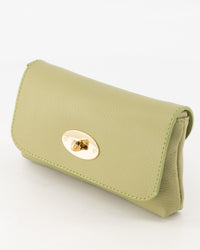 Tas Finley leer moss green - Bij Keesje - Bij Keesje - tas