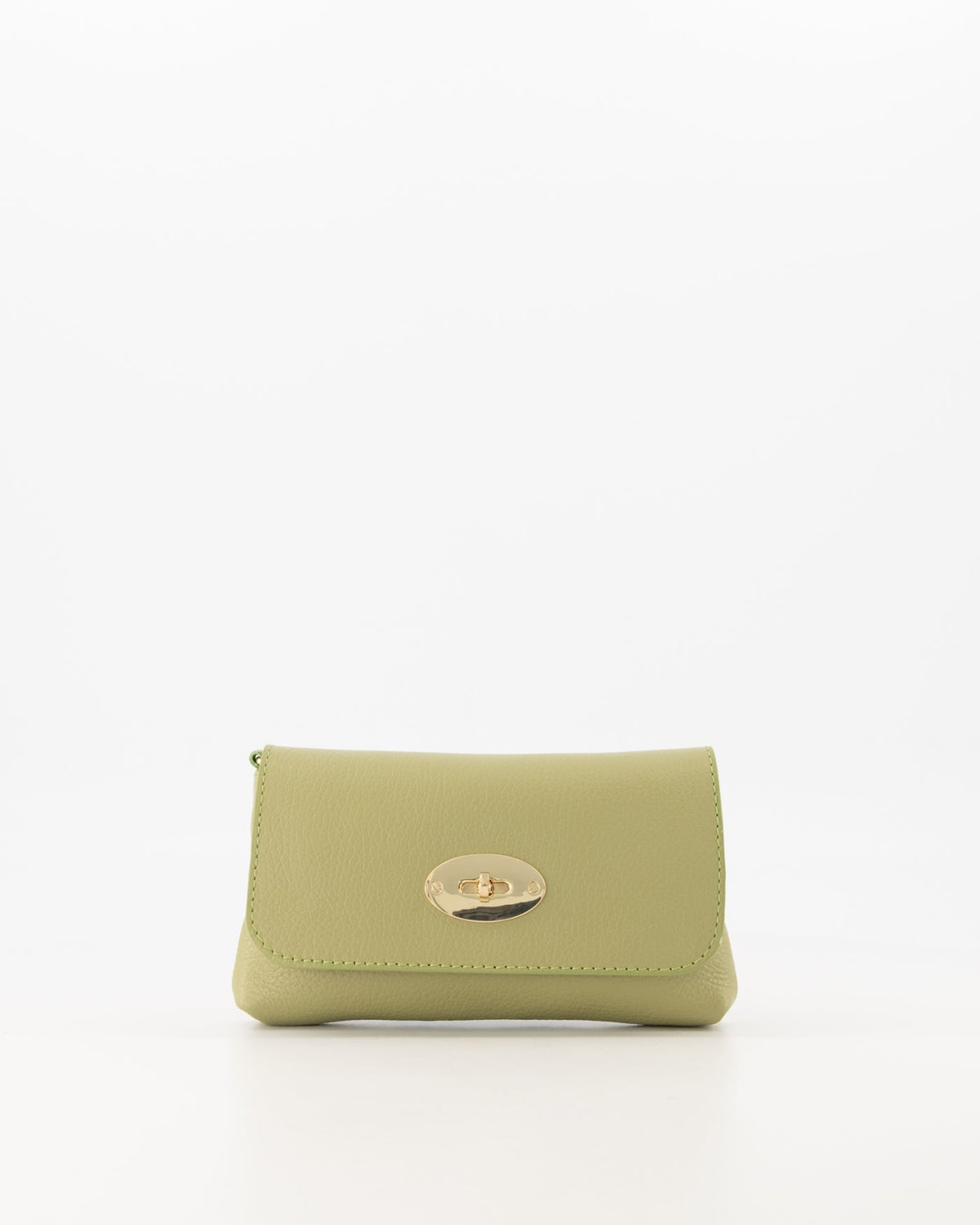 Tas Finley leer moss green - Bij Keesje - Bij Keesje - tas