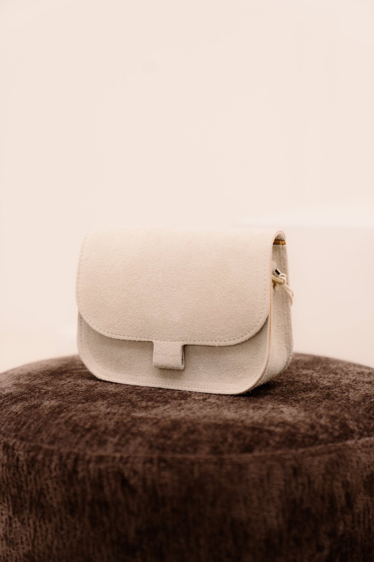 Tas Flora suede creme - Bij Keesje - Bij Keesje - 