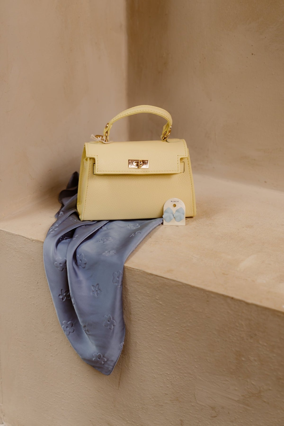 Tas Grace Butter yellow - Bij Keesje - Bij Keesje - tas