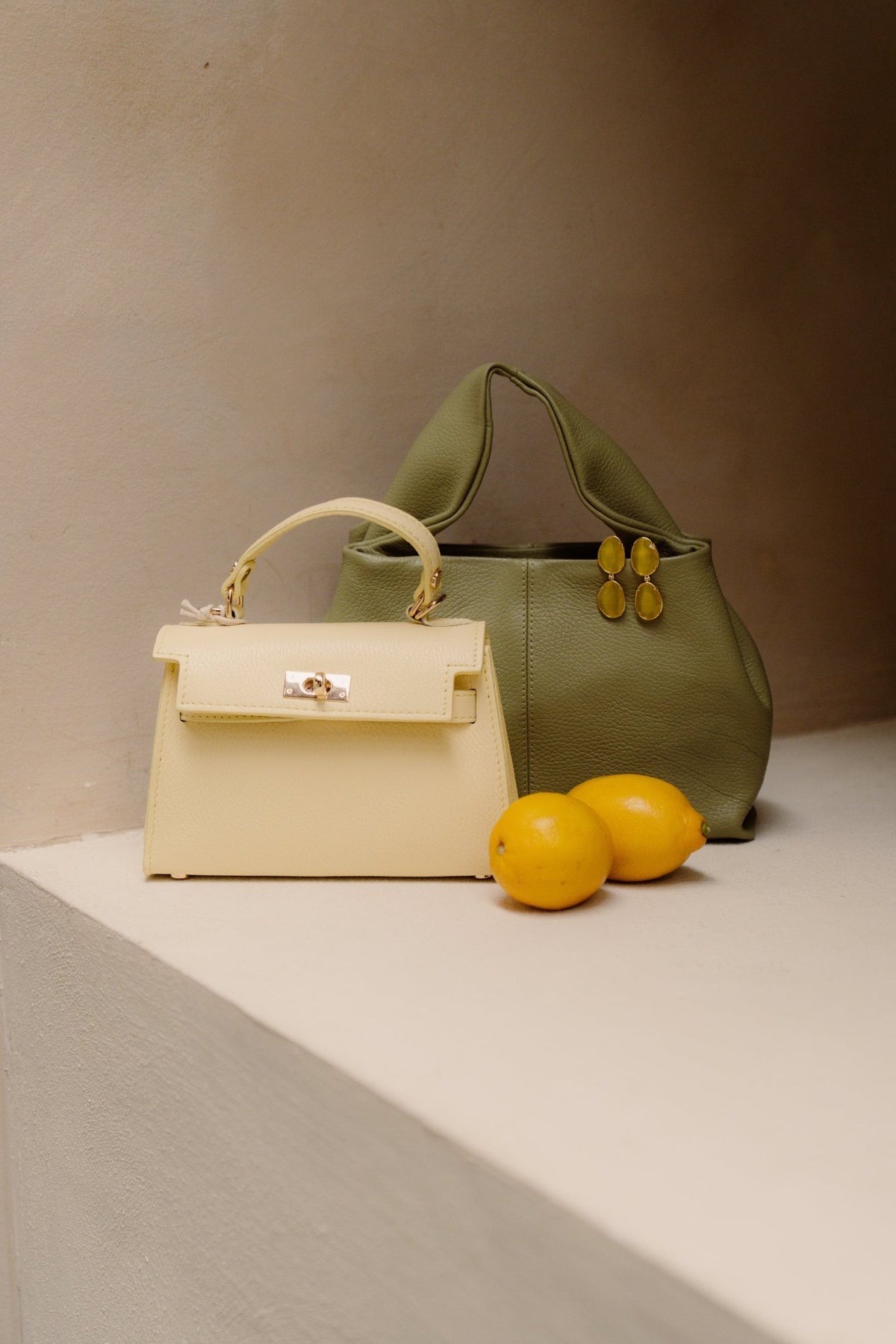Tas Grace Butter yellow - Bij Keesje - Bij Keesje - tas